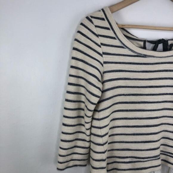 Anthropologie Sundays in Brooklyn East Falls Striped Lace Pullover Tunic - Picture 6 of 15